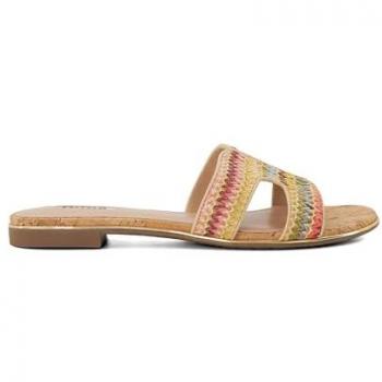 Dune London Women's Multicolour Smart Slider Sandals - Size UK 6
