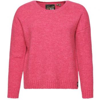 Pull ras du cou femme Superdry Essential Rose Taille: 38