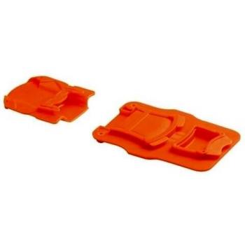 PETZL Erwachsene Antisnow Lynx Antistollplatten, Orange, Uni