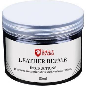 Universal Leather and Vinyl Repair Cream for Car Seats, Sofas, and Coats