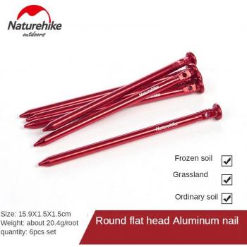 Ultra-Light Aluminum Alloy Outdoor Tent Pegs