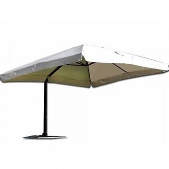 My_garden Senso Ombrellone a Braccio Retrattile, Ecrù Flap, 3 x 4 Metri