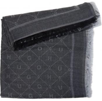 HUGO Schal Women-Z 50307572 Damen, Anthrazit, ONE SIZE