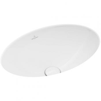 Villeroy & Boch Loop & Friends Unterbauwaschbecken oval 570x410mm Stone White CeramicPlus