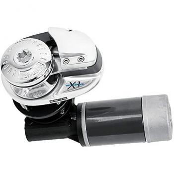 Guindeau Lofrans Salpa X1 800W 12V à profil bas avec barbotin de 6 mm