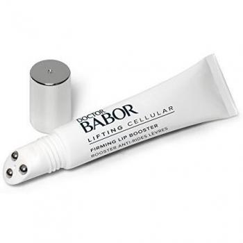 DOCTOR BABOR Firming Lip Booster, glättender Lippenpflege-Balsam, mit Plumping-Effekt, für pralle Lippen, mehr Volumen, gegen Lippenfalten, 15ml