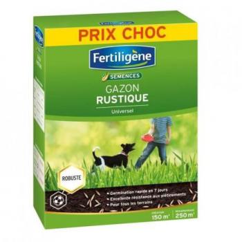 Gazon Rustique Universel Fertiligène 3,75 kg - 150 m²