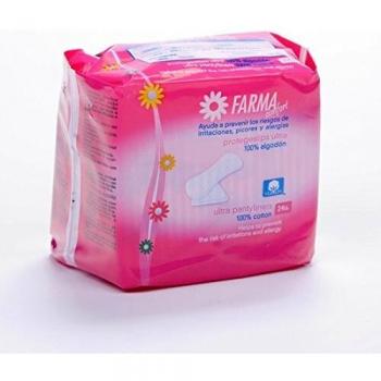 Protegeslip Farmaconfort Ultrafino 100% Algodão - 24 Unidades