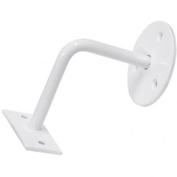 Soporte para Barandilla con Roseta Blanca