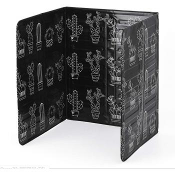 Baffle Anti-éclaboussures en Aluminium avec Imprimé Cactus - Barrière à Huile et Isolation Thermique pour Ustensiles de Cuisine