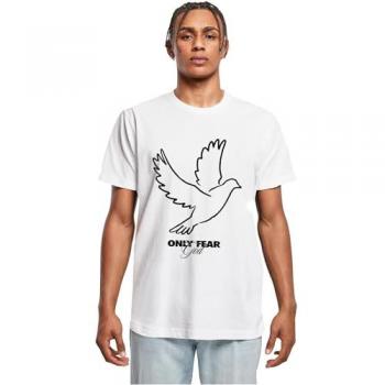 Maglietta Mister Tee 'Only Fear God' Bianco S