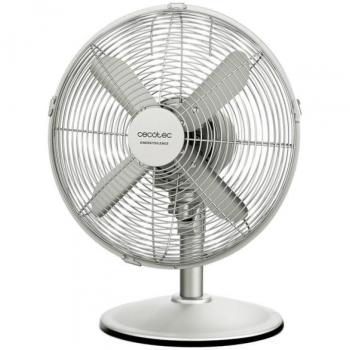 Cecotec EnergySilence 610 SteelDesk Ventilador de Sobremesa 40W Acero
