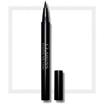 Delineador de Olhos Clarins Graphik Ink Liner 01 Preto - 0,4ml