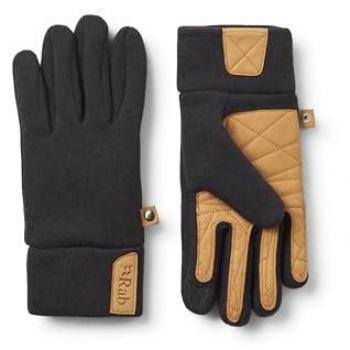 Rab Ridge Weather-Resistant Touchscreen Gloves for Men - Ebony - Small