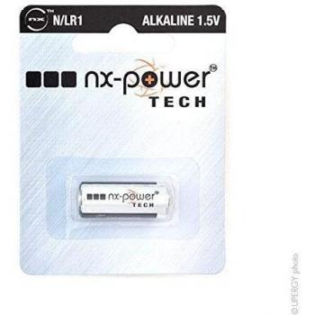 Nx-Power Tech 1.5V LR1 Alkaline Battery Blister Pack (907mAh)