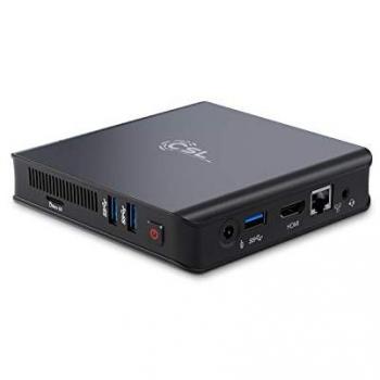 CSL Ultra HD Compact Mini PC v5 - Intel N5100, 4GB RAM, 128GB eMMC, Windows 11