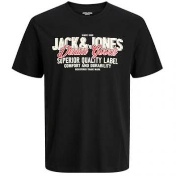 Jack & Jones Rundhalsshirt Logo Kurzarm T-Shirt