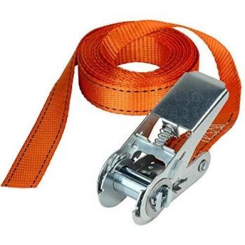 Master Lock 3209EURDAT Sangle à Cliquet, Orange, 5m x 25mm Sangle