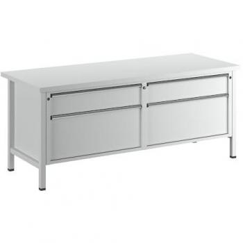 Banco de travail Anke avec tiroirs XL/XXL, structure modulaire, largeur 2000 mm