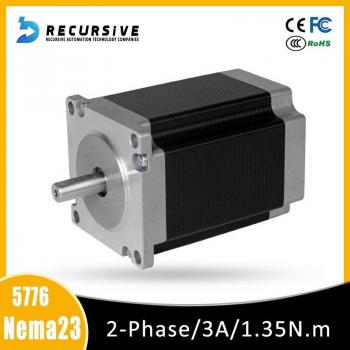 Nema23 57mm 2-Phase Stepper Motor 2Nm 4A with 4-lead Cable for CNC and 3D Printing