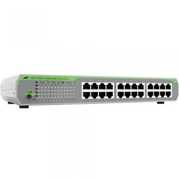 Switch Ethernet Non Administré Allied Telesis FS710/24 - 24 Ports 10/100 - Gris