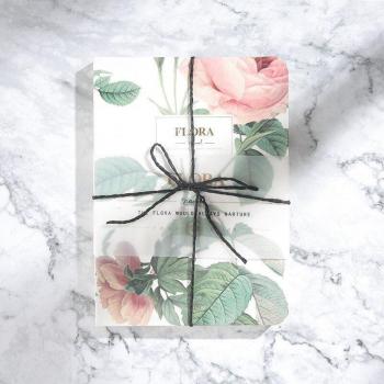 Carnet de planification hebdomadaire rétro floral TUNACOCO - Cahier vierge pour école et bureau