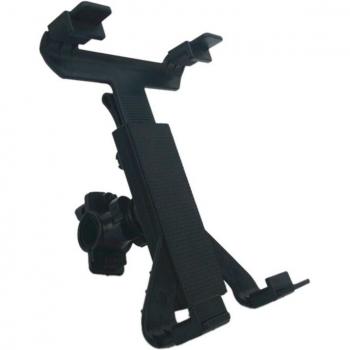 Adjustable Music Microphone Clamp Mount Holder for 7-10 Inch Tablets for Bicycle and Motorcycle