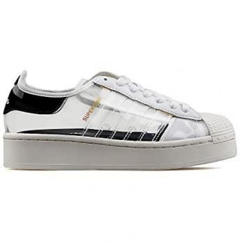 Zapatillas Adidas Originals Superstar Bold W - Blancas y Transparentes FV336