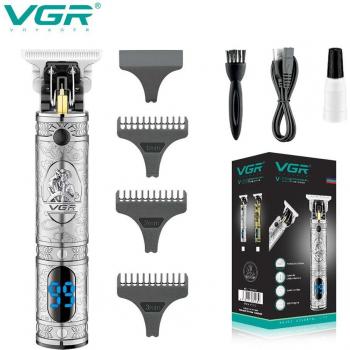VGR 228 T9 LCD Electric Hair Clipper for Men - Professional Personal Care Barber Trimmer