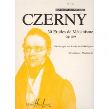 Études de Mécanisme pour Piano Op. 849 - CZERNY (30 Études)