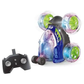 Auto Acrobático Teledirigido Hama Crazy Tumbler 2.4GHz con Luces - Azul