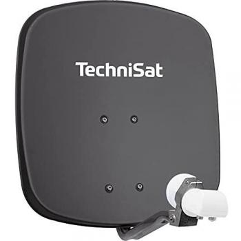 TechniSat DigiDish 45 Satellite Dish with Twin LNB - Gray