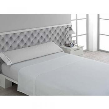 DON ALGODÓN Funda Almohada, Blanco, 45x85