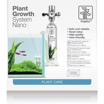 Kit CO2 complet Tropica Nano pour la croissance des plantes aquatiques