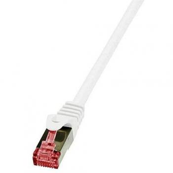 LogiLink Cat.6 S/FTP Networking Cable, 7.5m, White, Flame-retardant, PIMF PrimeLine