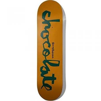Chocolate Original Chunk Anderson Skateboard Deck - 8 Yellow/Green