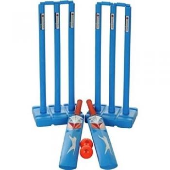 Slazenger Academy Plastic Cricket Set, Size 5