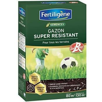 Fertiligene Gazon Super Résistant Label Rouge, 80m²