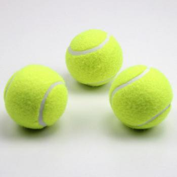 6PCS High Elasticity Durable Practice Tennis Balls for Sport Training