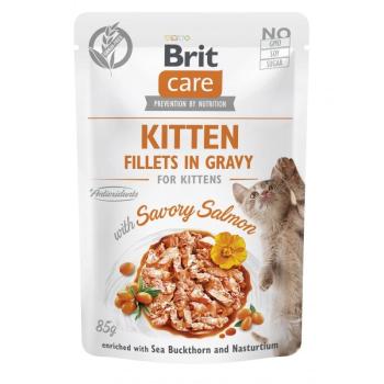 Cibo per gatti Brit Care Cat Kitten Choice al Salmone in Bustina 85 g