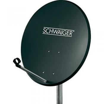 Schwaiger SPI550.1 60 cm Anthracite Satellite Dish Antenna with 35.20 dB Gain
