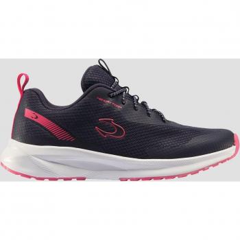 Zapatillas de running de mujer Raxin W John Smith, color marino-fucsia