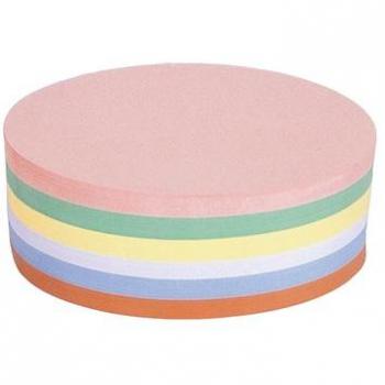 Cartes de modération ovales Magnetoplan, 190 x 110 mm, 250 pièces, assorties