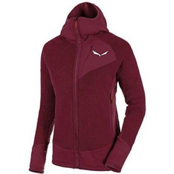 Salewa Ortles Ptc Highloft W Fz Hdy - Sweatshirt für Damen, Farbe Granatrot, Größe 42/36