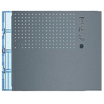 Pannello Frontalino 1-gang Antracite con Altoparlante LED Allstreet