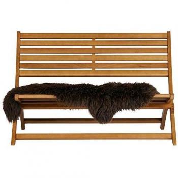 De Eekhoorn Lois 2 Seater Garden Bench Wooden Folding Bench 110 cm Garden Bench