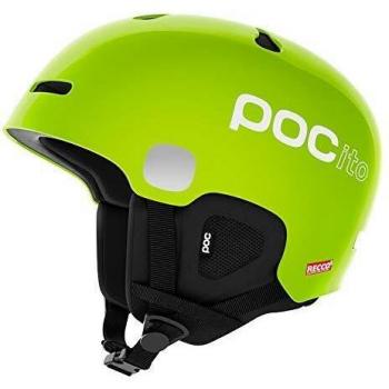 POC POCito Auric Cut SPIN Casco Nieve, Unisex niños, Amarillo