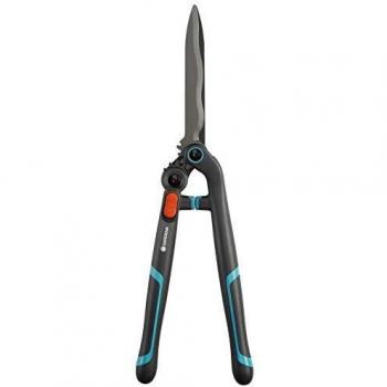 Gardena 2-in-1 Energycut Hedge Trimmers: Two-Geared Mechanical Shears, 23 cm, Non-Stick Precision Blades, Shock Absorption
