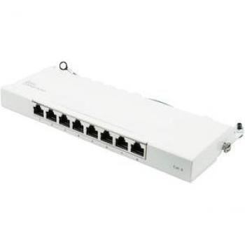Good Connections Patch Panel Desktop Cat. 6 8-Port STP Reinweiß
