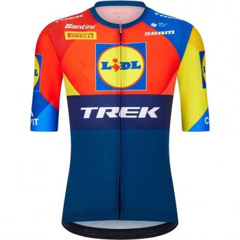Lidl-Trek 2025 Replica Short Sleeve Jersey Blue XS